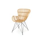 K335 szék, szín: természetes rattan