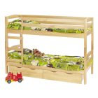 FIÓKOK, SAM EMELETES ÁGYHOZ - fehér