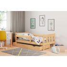 Marinella gyerekágy kihúzható ágyneműtartóval – fenyő