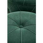 Polly tárolós puff szett (2 db) – sötétzöld / arany