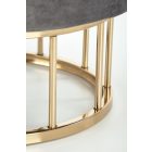 MINTY puff tároló funkcióval, szín: szürke/arany