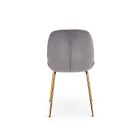 K381 szék, szín: szürke/arany