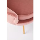 AMORINITO fotel, szín: rózsaszín/arany
