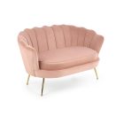Amorinito XL pihenőfotel – rózsaszín / arany