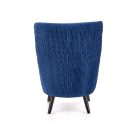 RAVEL pihenőfotel, szín: sötétkék/fekete