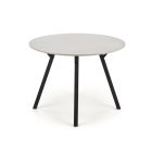 Balrog kerek étkezőasztal – világosszürke / fekete
