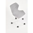 Matrix 3 ifjúsági forgószék – szürke / fehér