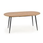 Colorado bővíthető étkezőasztal – arany tölgy / fekete