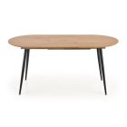 Colorado bővíthető étkezőasztal – arany tölgy / fekete