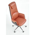 Calvano forgószék – világosbarna / sötét barna