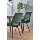 Cambell bővíthető étkezőasztal – natúr tölgy / fekete