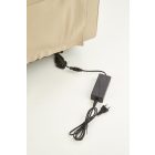 Paradise elektromosan dönthető pihenőfotel, hinta funkcióval – krém