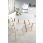 Ruben bővíthető étkezőasztal – fehér / mézes tölgy