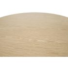 Nicolas kerek étkezőasztal – natúr tölgy