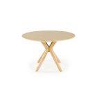 Nicolas kerek étkezőasztal – natúr tölgy