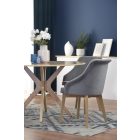 Nicolas kerek étkezőasztal – natúr tölgy