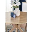 Nicolas kerek étkezőasztal – natúr tölgy