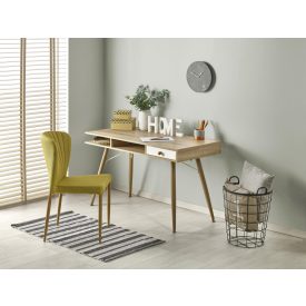 B34 íróasztal – sonoma tölgy / fehér