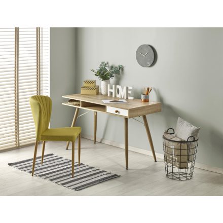 B34 íróasztal – sonoma tölgy / fehér