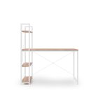 Narvik B1 íróasztal – sonoma tölgy / fehér