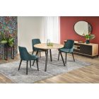 Ruben bővíthető étkezőasztal – artisan tölgy / fekete