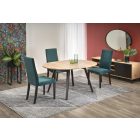 Ruben bővíthető étkezőasztal – artisan tölgy / fekete