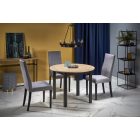 Ringo bővíthető étkezőasztal – artisan tölgy / fekete