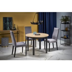   Ringo bővíthető étkezőasztal – artisan tölgy / fekete