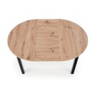 Ringo bővíthető étkezőasztal – artisan tölgy / fekete