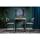 Cobalt étkezőasztal – wotan tölgy / fekete