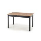 Greg bővíthető étkezőasztal – wotan tölgy / fekete