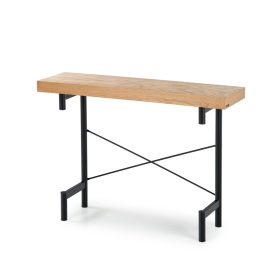 Inferno étkezőasztal – natúr tölgy / fekete