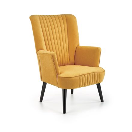 Delgado pihenőfotel – mustár