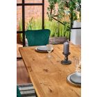 Massive bővíthető étkezőasztal – világos tölgy / fekete