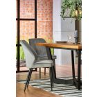 Massive bővíthető étkezőasztal – világos tölgy / fekete