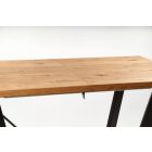 Massive bővíthető étkezőasztal – világos tölgy / fekete