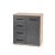 LIMA KM-2 komód - szürke