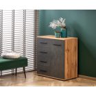 LIMA KM-2 komód - szürke