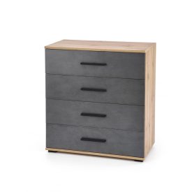 LIMA KM-3 komód - szürke
