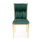 K436 szék – zöld / arany