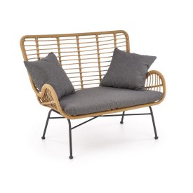 Ikaro XL kültéri kanapé – natúr/szürke