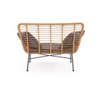 Ikaro XL kültéri kanapé – natúr/szürke