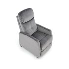 Felipe 2 dönthető pihenőfotel – szürke