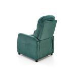 Felipe 2 dönthető pihenőfotel – sötétzöld