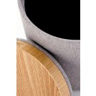 Aviko tárolós puff szett (2 db) – szürke