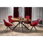 Locarno étkezőasztal – dió / fekete