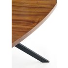 Locarno étkezőasztal – dió / fekete