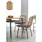 Jackson étkezőasztal – arany tölgy / fekete