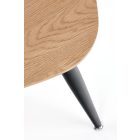 Nicea 2 dohányzóasztal (2 db-os szett) – arany tölgy / fekete