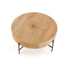 Broklyn dohányzóasztal – természetes tölgy / fekete